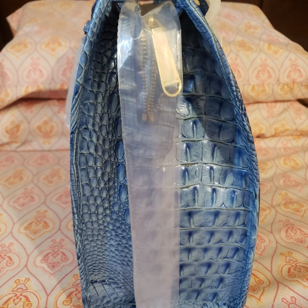 Brahmin Tia Electric Blue Ombre - Picture 5 of 8